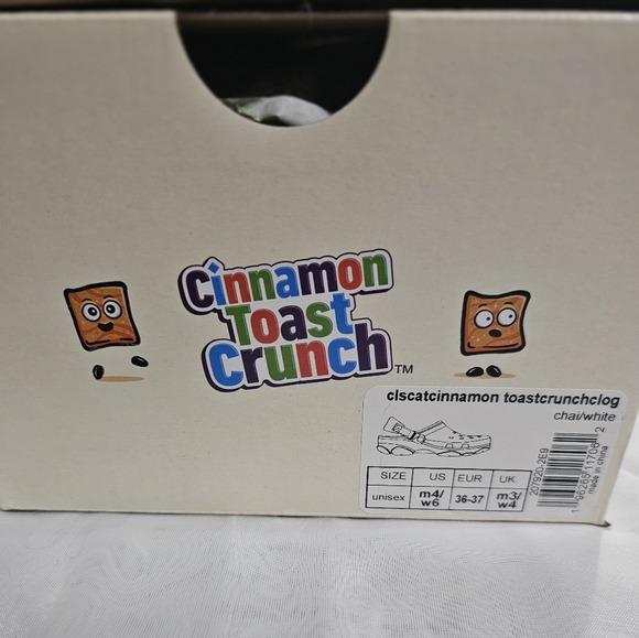Crocs Limited Edition Cinnamon Toast Crunch Cereal - Picture 4 of 5